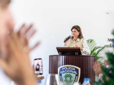 Inauguración destacamento policial en Puñal