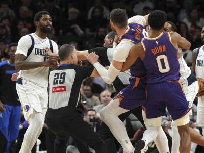 NBA: Marshall recibe suspensión de 4 partidos y Nurkic 3