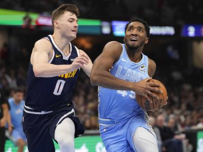 NBA: Mitchell anota 28 y Cavaliers vencen 126-114 a Nuggets