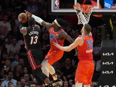 Oklahoma City Thunder sigue imparable al vencer al Heat