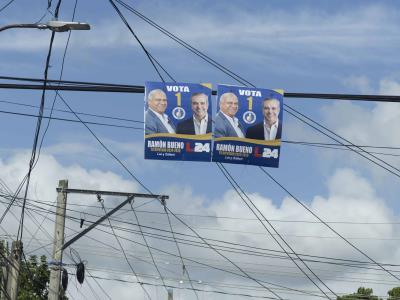 Propaganda política se mantiene en las calles