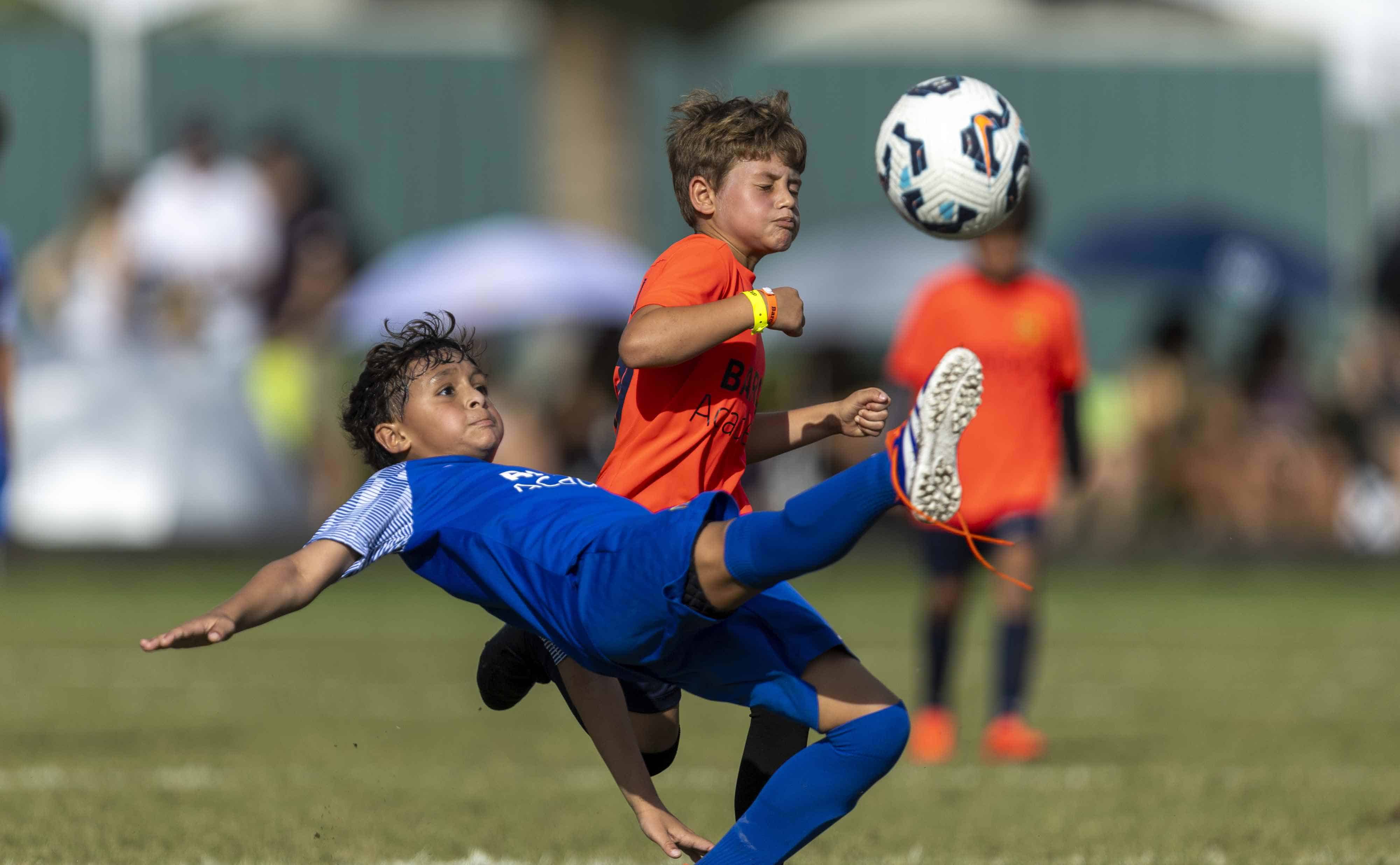 Niños con edades comprendidas entre los 8 y 15 años participaron en la VI edición de la Barça Academy Cup Las Américas.