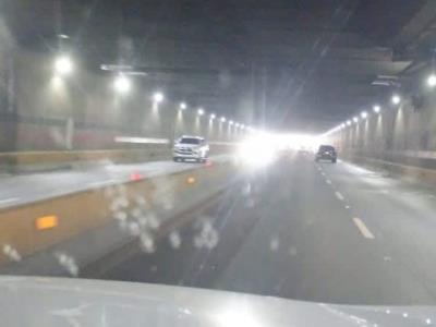 Tránsito en túnel de la 27 de Febrero fluye con normalidad