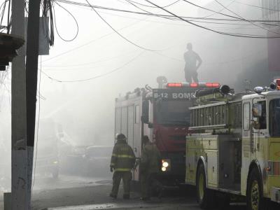 Tres niños mueren en un incendio en Cambita, San Cristóbal