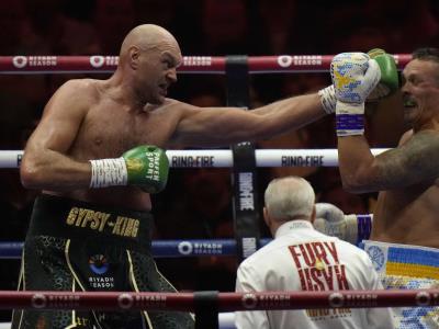 Tyson Fury promete más golpes a Usyk en revancha