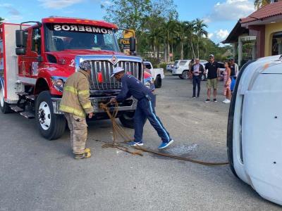 Accidente: Chocan seis vehículos en carretara El Seibo-Hato Mayor