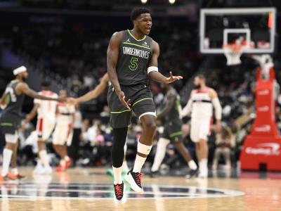 Anthony Edwards anota 41 y los Timberwolves vencen