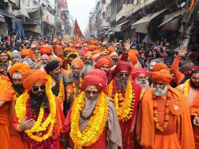 Arranca el festival religioso más grande del mundo, el Kumbh Mela