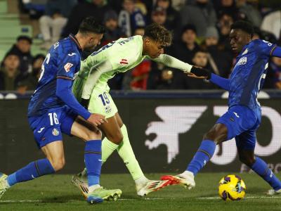 Barcelona se estrella con empate 1-1 con el Getafe en la liga española