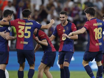 El Barcelona conquista la Supercopa goleando al Real Madrid