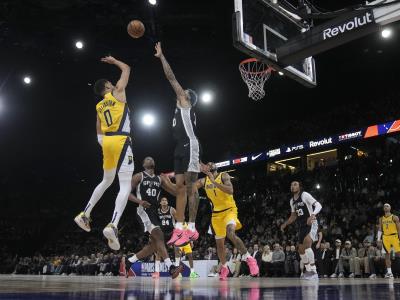 Los Indiana Pacers se imponen ante los Spurs en París