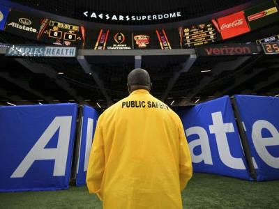 Luego de ataque Nueva Orleáns, el Superdome abre para Sugar Bowl