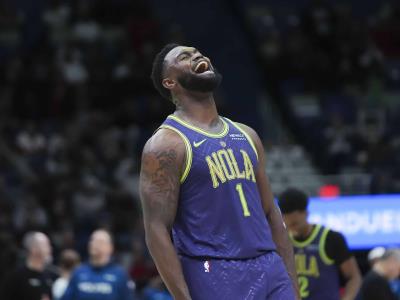 Pelicans suspenden 1 partido a Zion Williamson por violar políticas