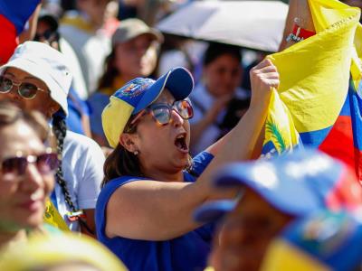 Venezolanos desde República Dominicana claman por libertad