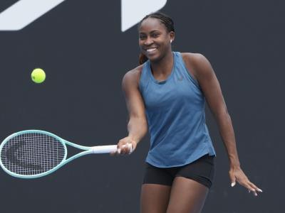 WTA: Coco Gauff mejora su saque y derecha para el Abierto de Australia