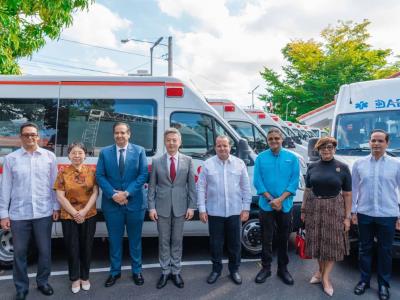 La DAEH recibirá un mes de entrenamiento para ambulancias chinas