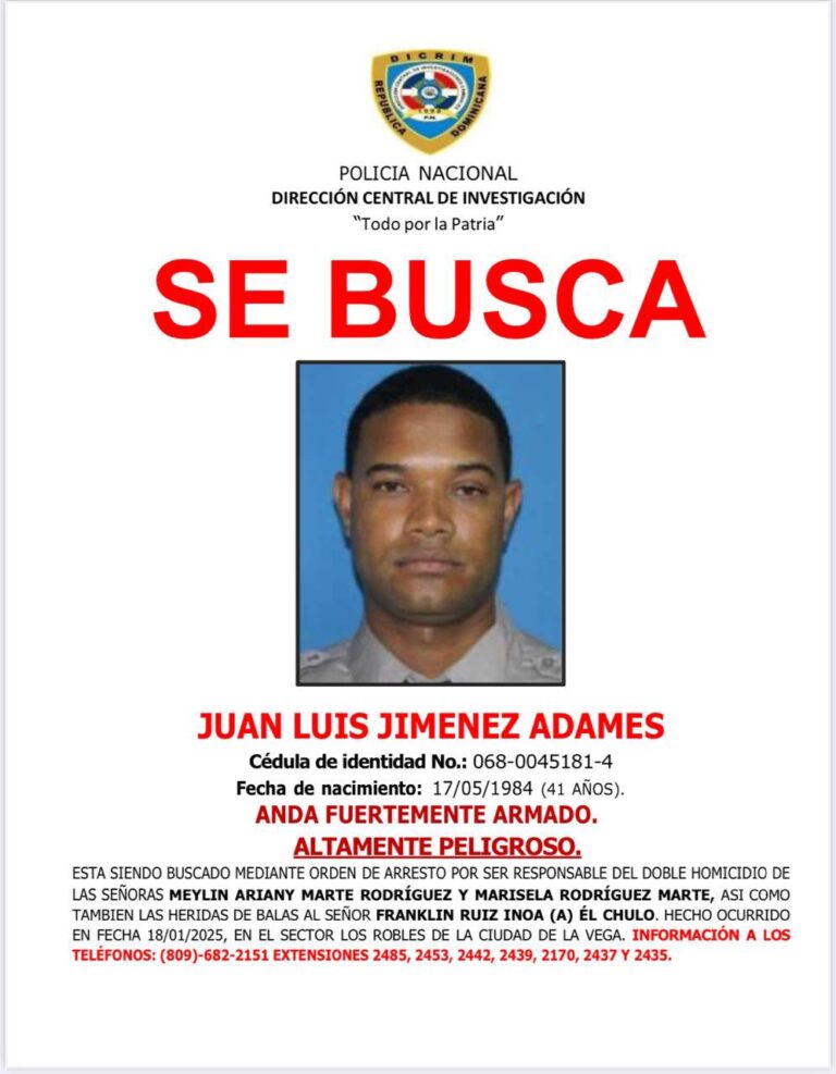 La Policía busca a exmilitar acusado de matar a su pareja y a su suegra en operativos en lomas