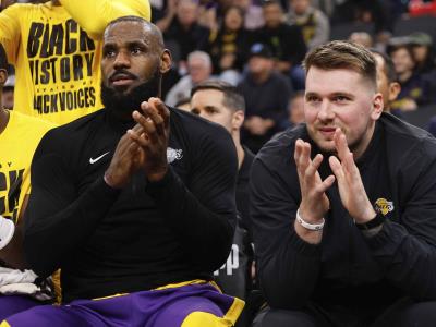 LeBron anota 26 y Lakers ganan a Clippers con Luka Doncic en casa