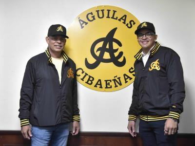 Lidom: En Águilas, René Francisco será VP, Gian Guzmán gerente gral