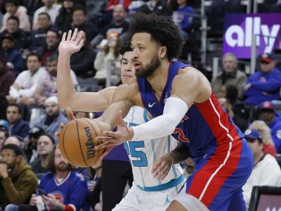 NBA: Cade Cunningham lleva a Pistons vencen Hornets