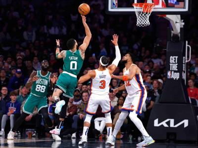 NBA: Celtics vencen a Knicks en duelo de dominicanos