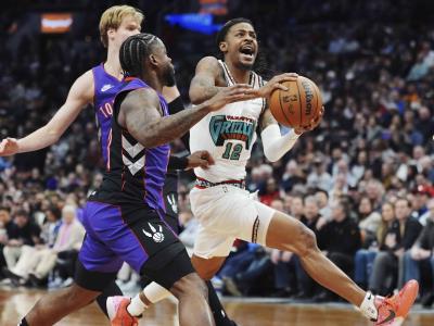 NBA: Jackson anota 32 puntos y Morant añade 26 en paliza de Grizzlies