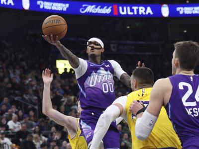 NBA: Markkanen suma 32 puntos, Jazz vencen a Lakers