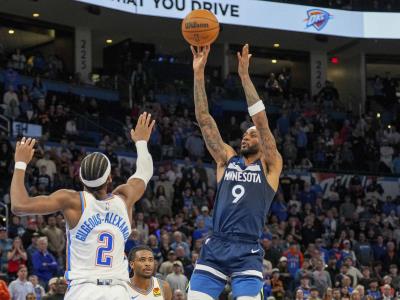 NBA: Timberwolves vencen al Thunder