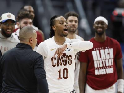 NBA: Triple de Garland en el último segundo da victoria a Cavs