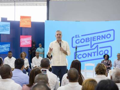 Abinader encabezará “El Gobierno Contigo” este jueves en Pedro Brand