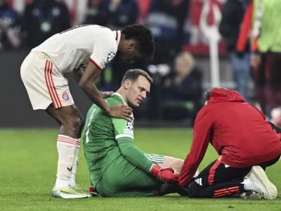 Bayern: Manuel Neuer sufre desgarro de pantorrilla en celebración