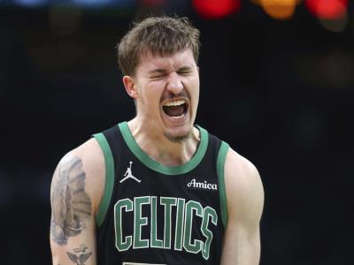 Baylor Scheierman y Kristaps Porzingis lideran triunfo de Celtics