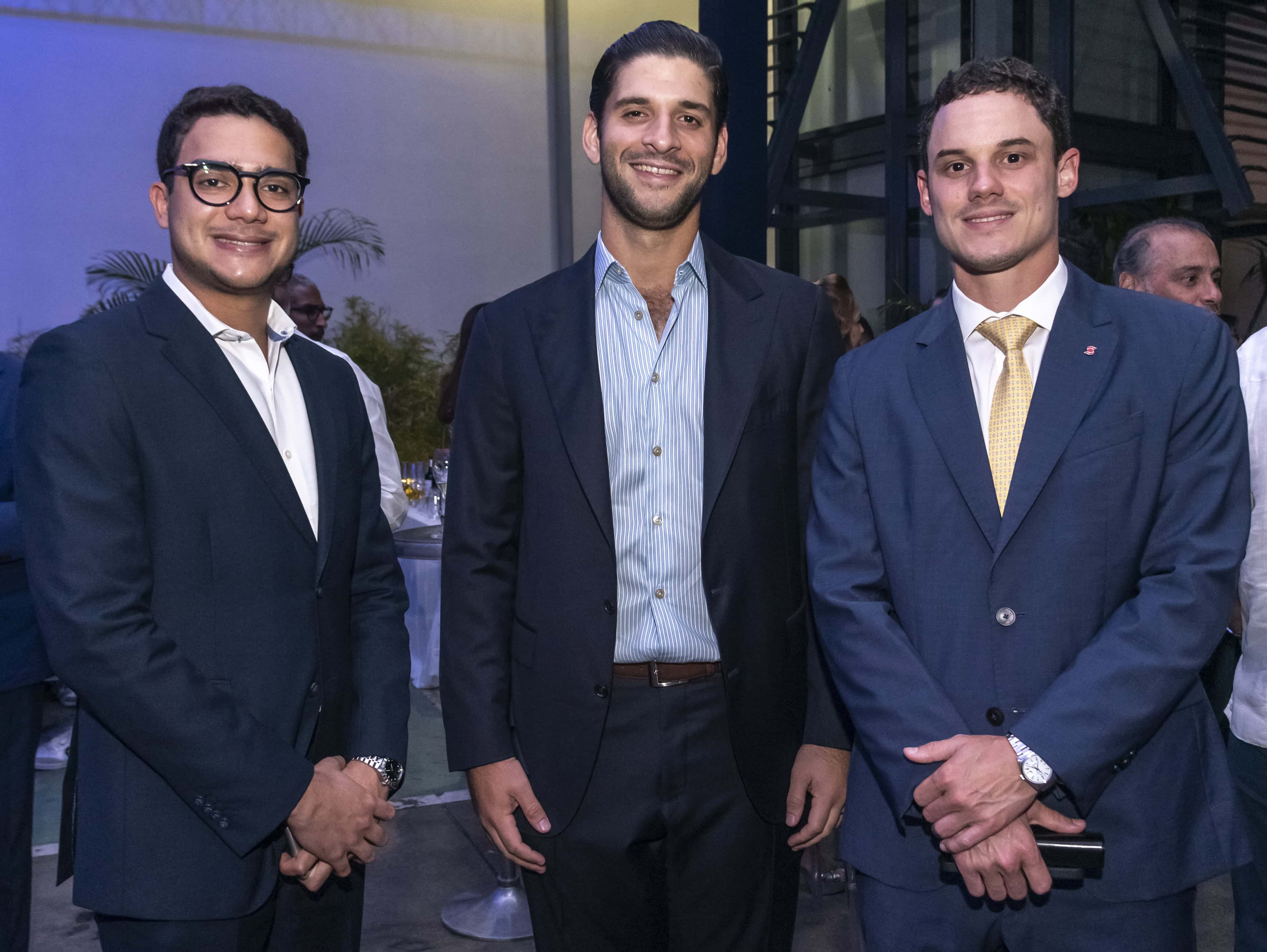 Julio Jiménez, Manuel Perelló y Juan Manuel Brenes.