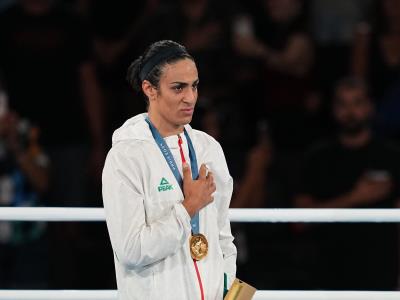Boxeadora argelina Imane Khelif no se dejará "intimidar" por Trump