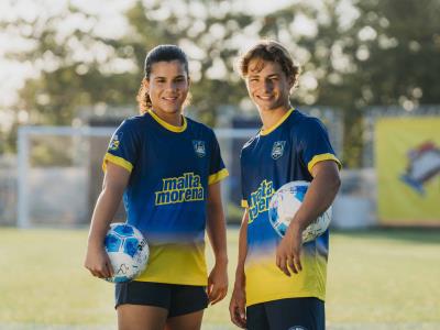 Bretón y Mercedes las "Leyendas" de Copa Malta Morena