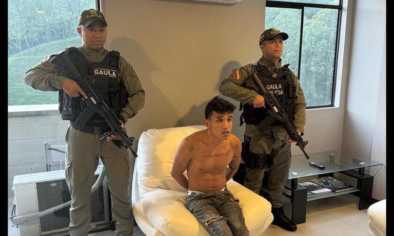 Cayó en Medellín alias ‘Chino San Vicente’, cabecilla del Tren de Aragua