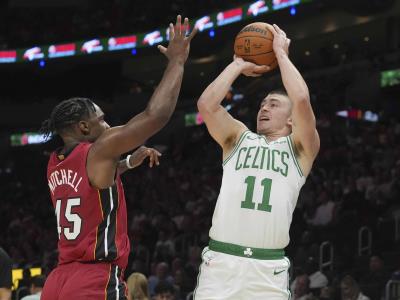 Celtics aumentan la miseria de Miami y se imponen al Heat