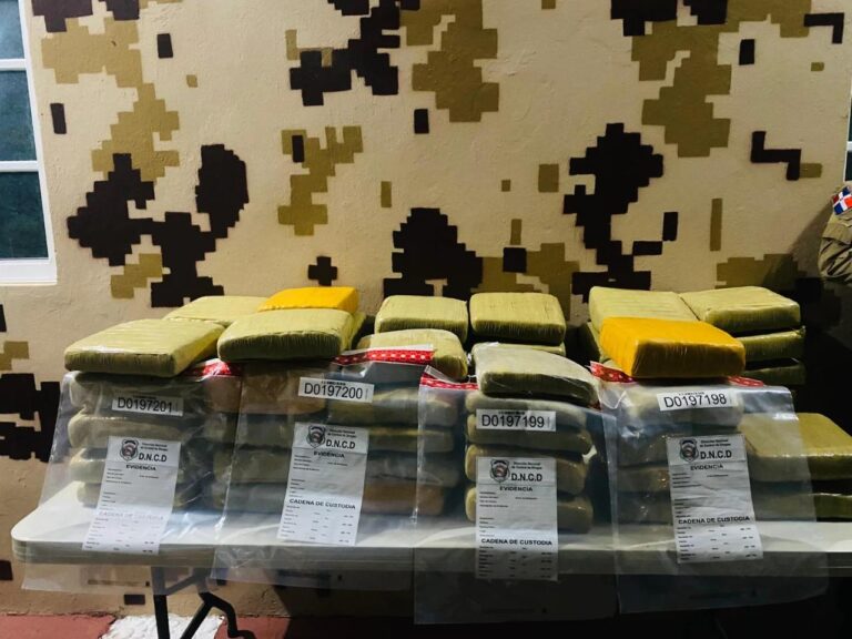 CESFRONT y DNCD decomisan más de 293 libras de presumible marihuana en Pedernales