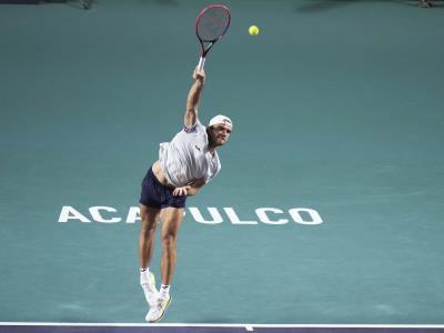 Checo Machac es el 1er finalista en el Abierto Mexicano de Tenis