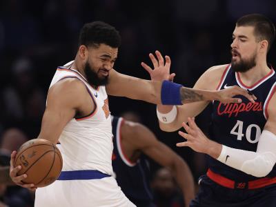 Clippers evitan que Towns y Knicks aseguren un lugar en playoffs