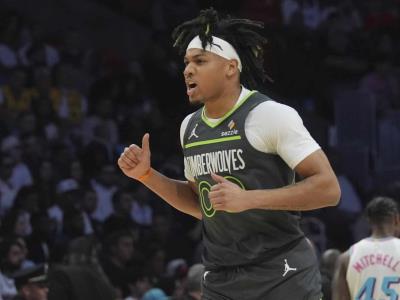 Conley, Reid y DiVincenzo guían a Minnesota Timberwolves