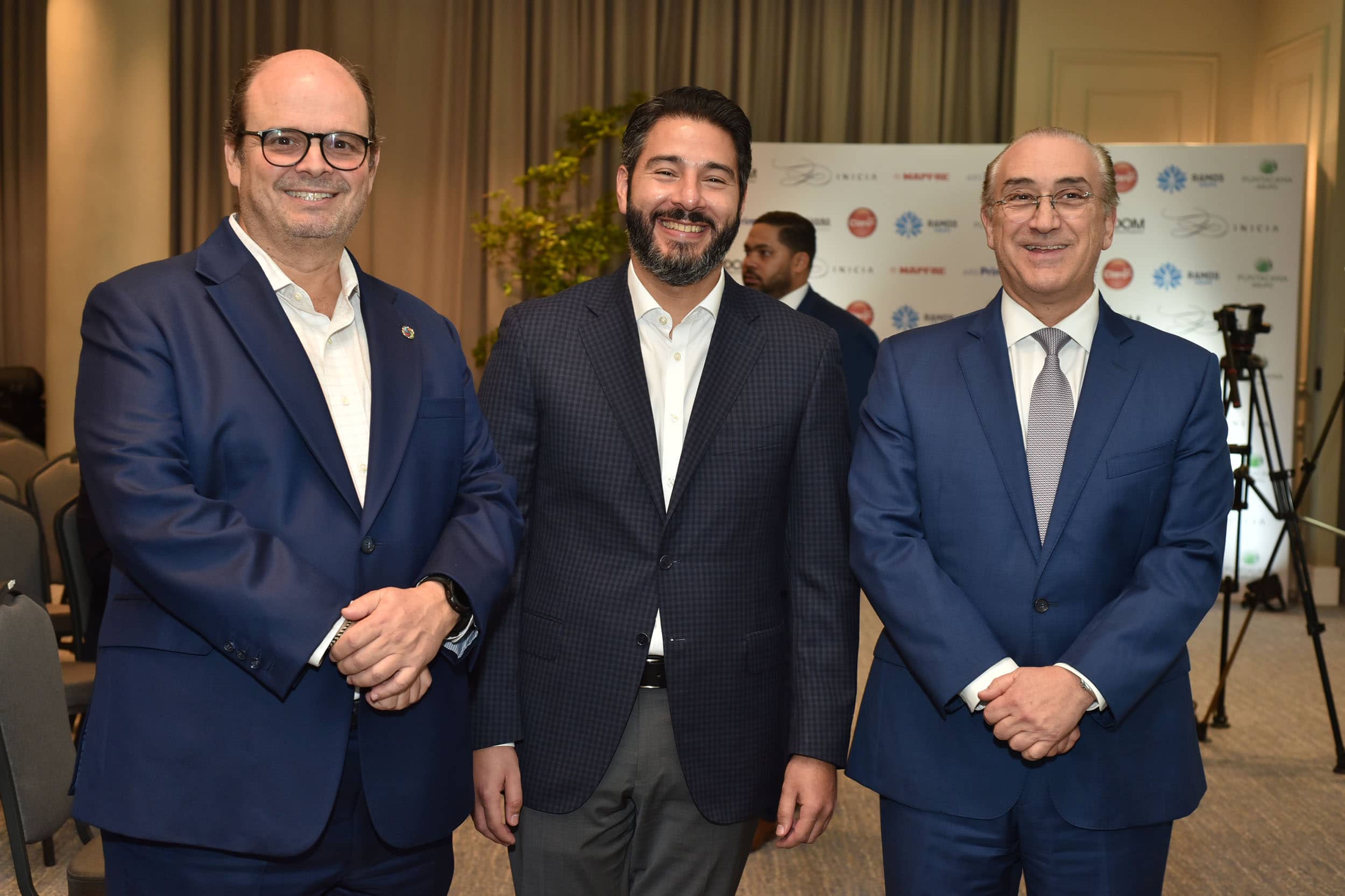Antonio Ramos, Francisco Torres y Mario Lama.