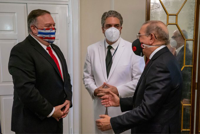 Danilo Medina comparte detalles sobre la conversación telefónica con Mike Pompeo en 2019