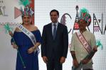 Luis Rivas y Jatnna Tavárez, rey y reina del gran Desfile Nacional de Carnaval
