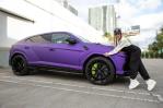 Michael Mejía, artista colombiano residente en NY, ganador del Lamborghini Urus de Shakira