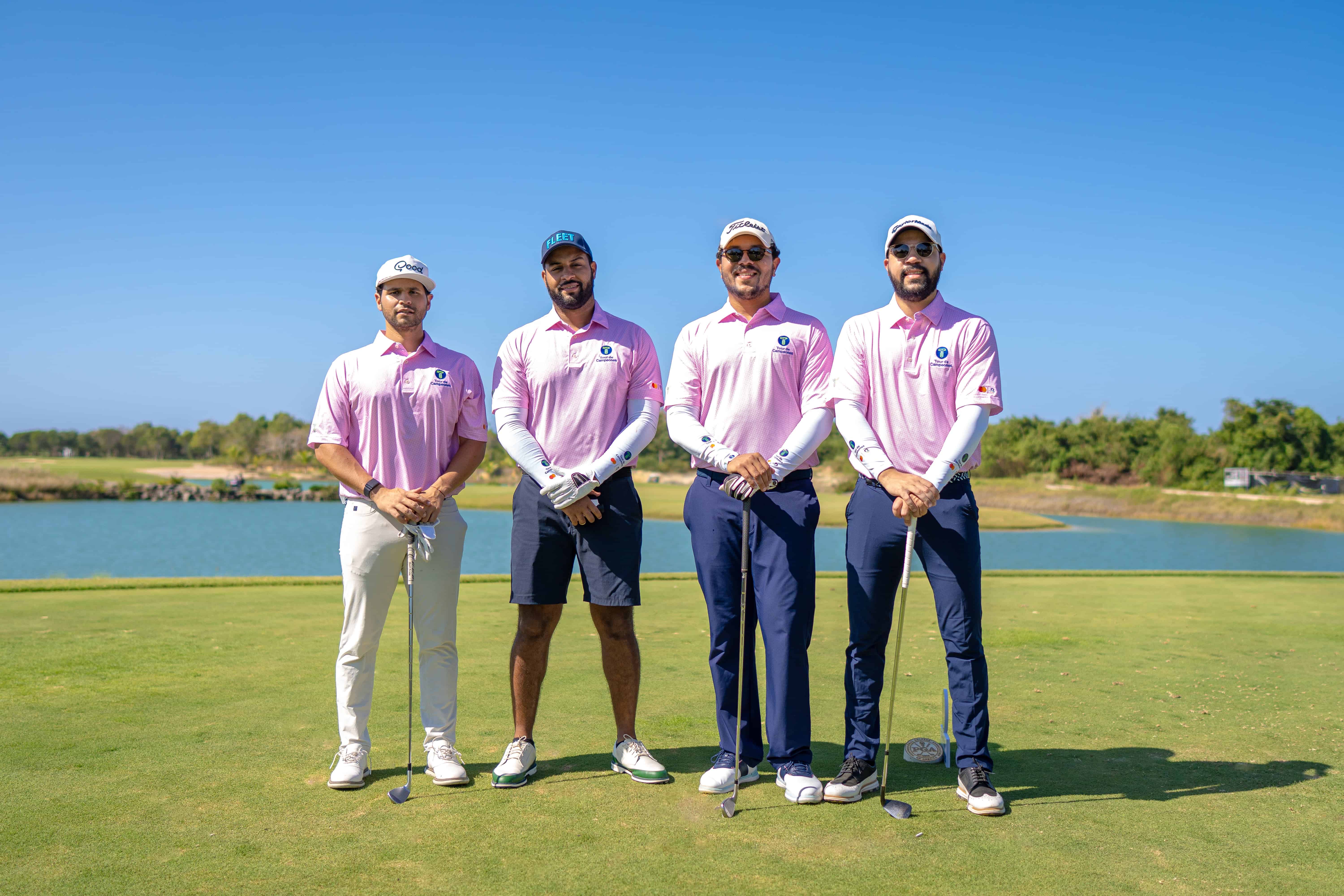 Rubén Álvarez, Isidro Garcia, Angel Matos y Dominic Tavera.