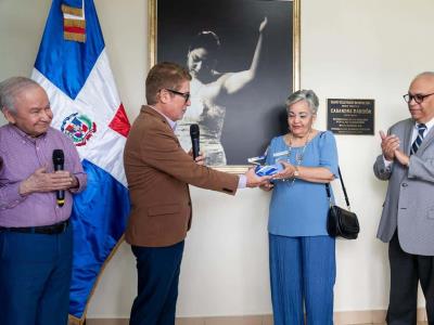 Homenaje a Casandra Damirón en su 106 aniversario de nacimiento