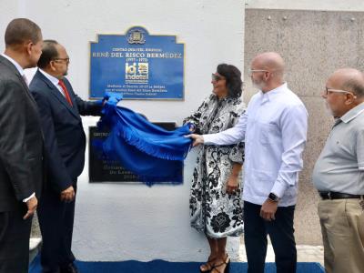 Homenaje a René del Risco Bermúdez en Indotel