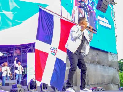Jameson Ramírez resalta la dominicanidad en el Festival Palau 2025