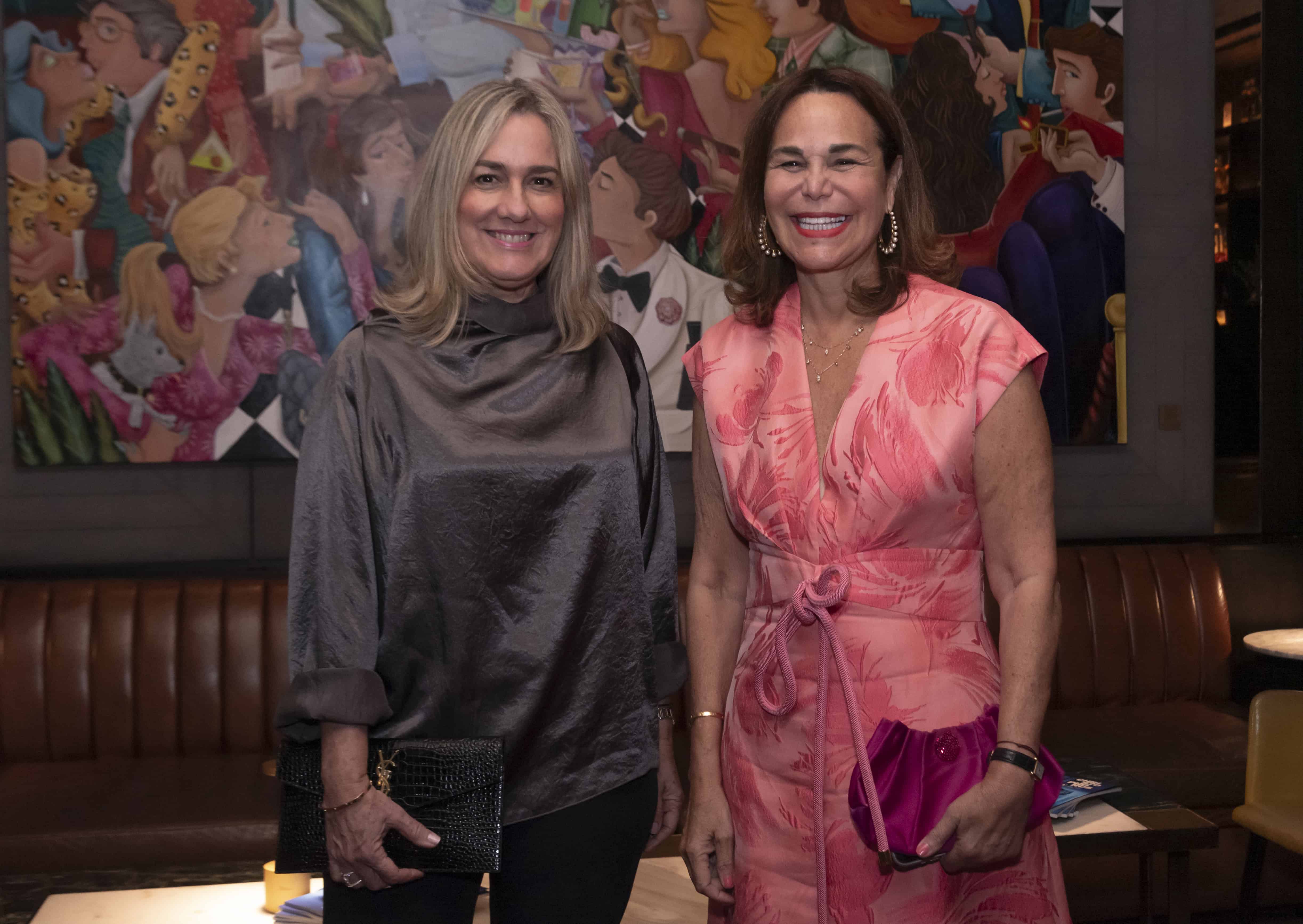 Jacqueline Troncoso de Frías y Rosanna Rivera.